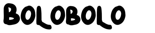 Bolobolo フォント