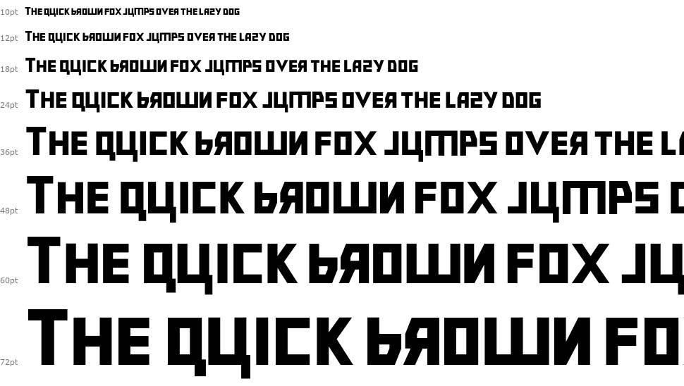 Bolshevik font Şelale