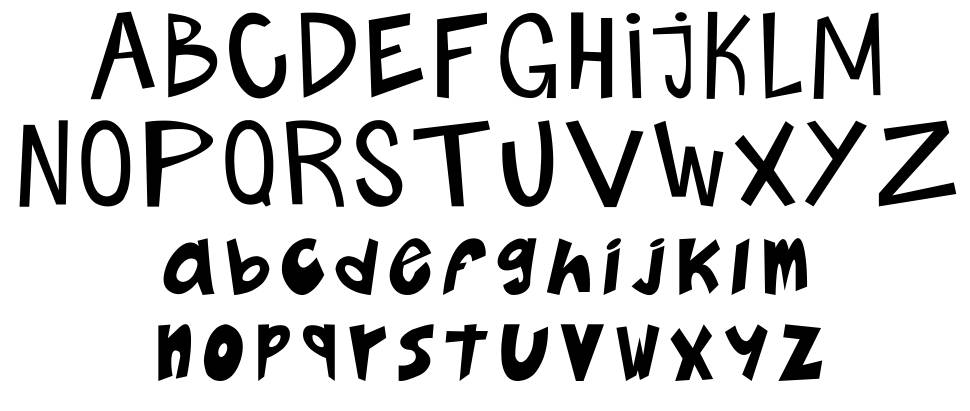 Boludos font Örnekler
