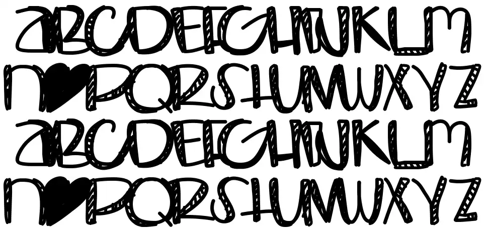 Bombayfont specimens