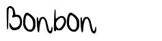 Bonbon шрифт