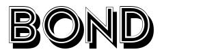 Bond font