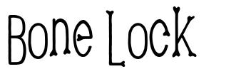 Bone Lock шрифт