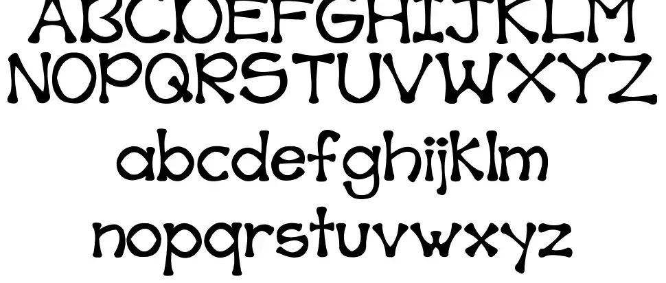 BonesFontfont specimens