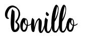 Bonillo шрифт