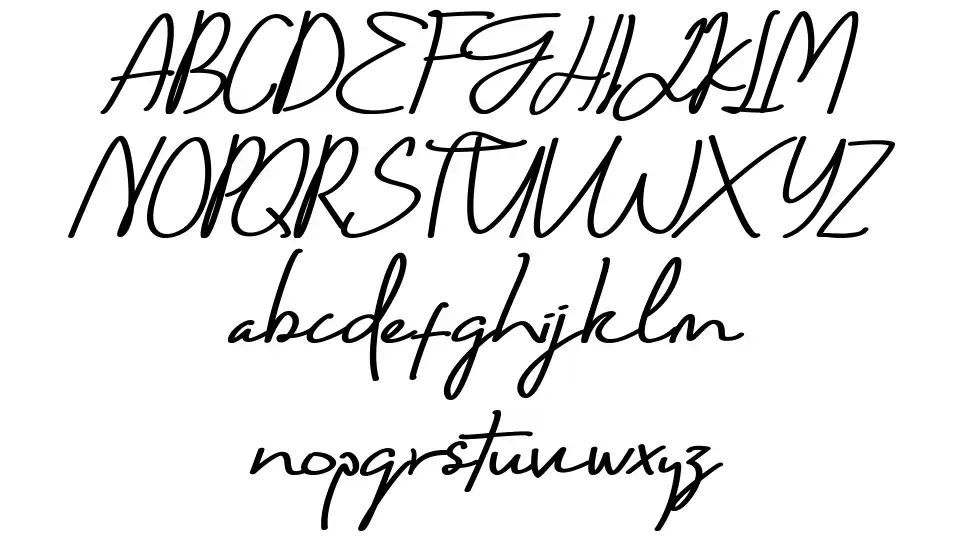 Bonjour De Jong Script czcionka Okazy