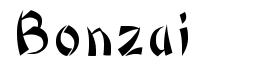 Bonzai 字形