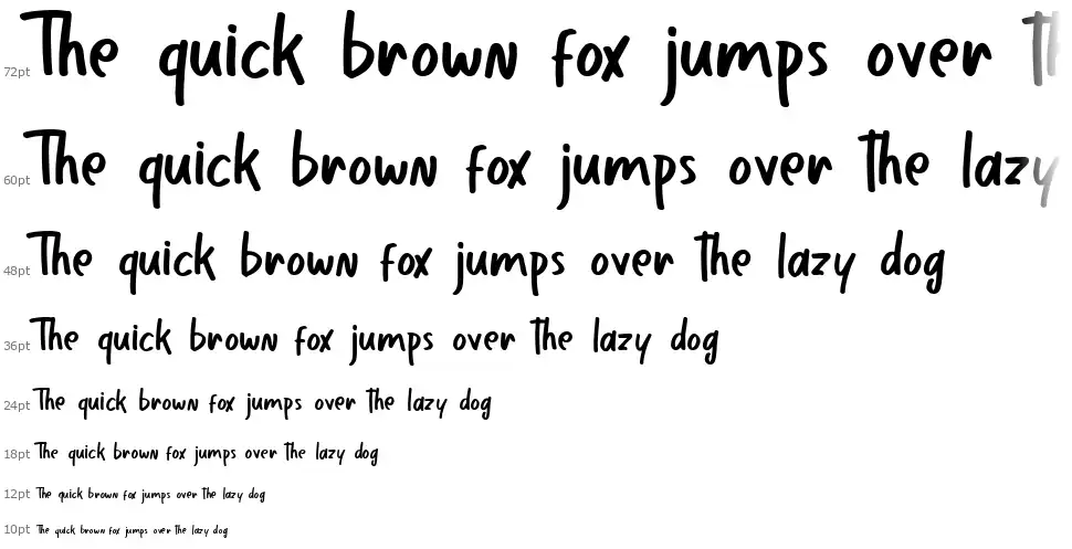 Boombox font by HandletterYean FontRiver