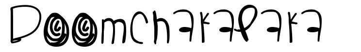 Boomchakalaka font