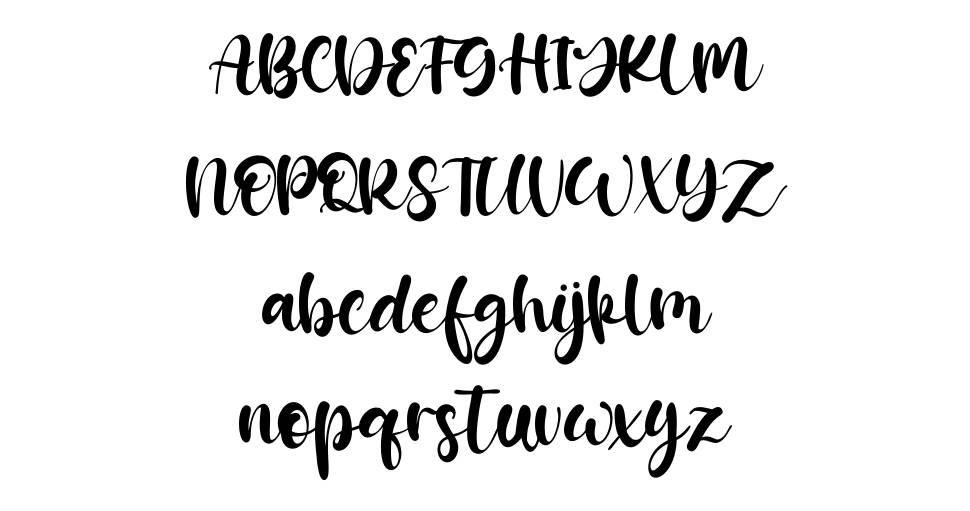 Boostone font specimens