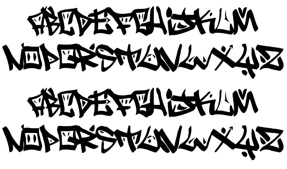 BoPollux písmo Exempláře