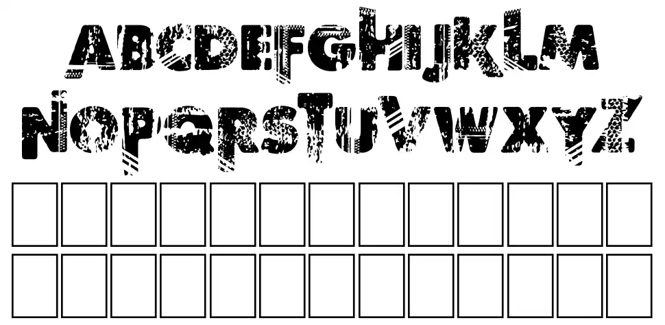 Border Linefont specimens