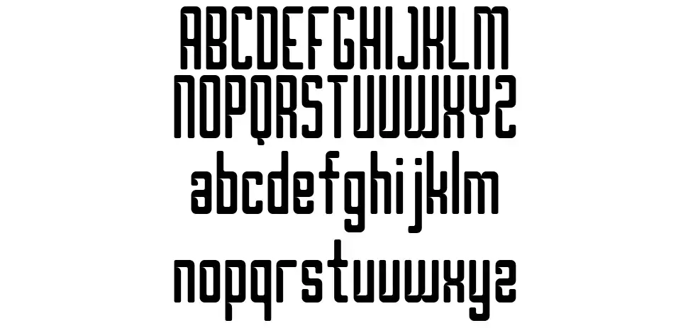 Borg font specimens