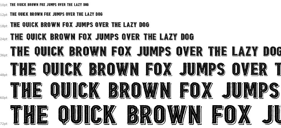 Borgens Burlesque font Waterfall