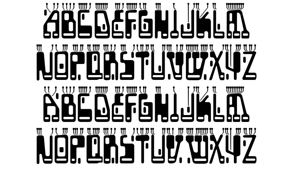 Boron-Regular font specimens