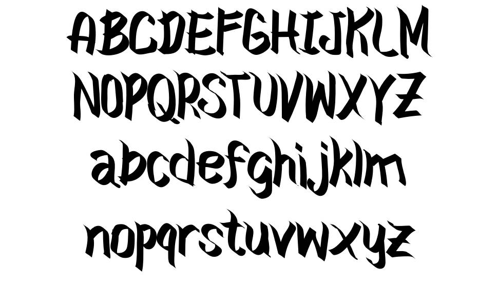 Boruto Uchia font Örnekler