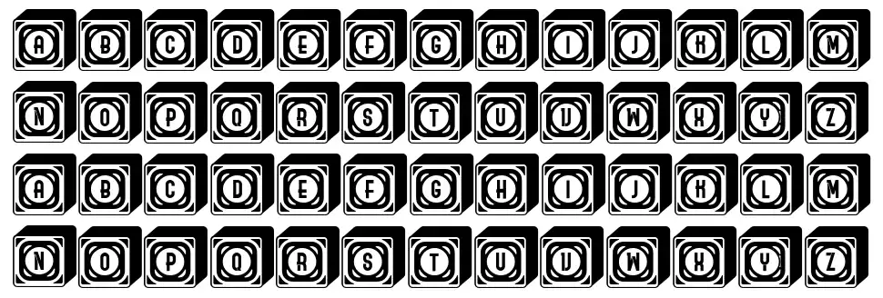 Boxesfont specimens