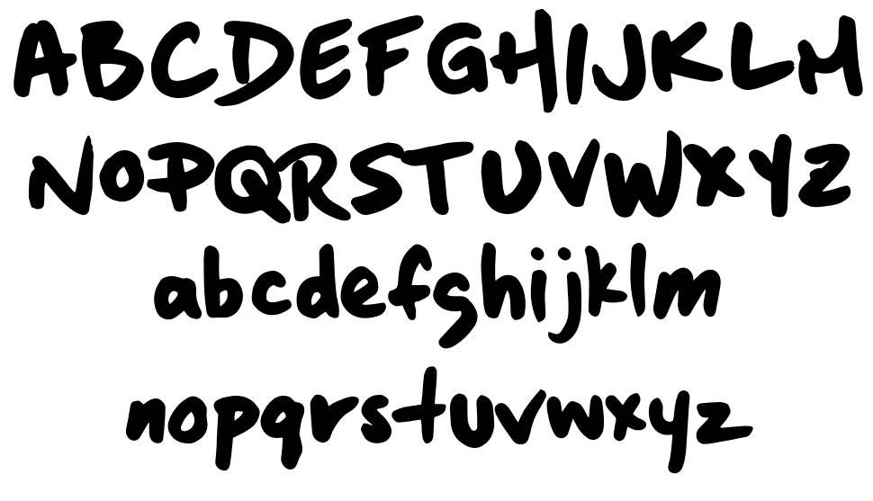 Boxing Wizards font specimens