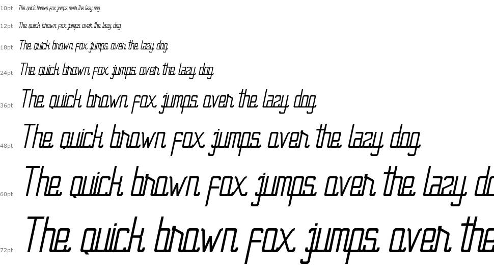 BraceLine font Waterfall