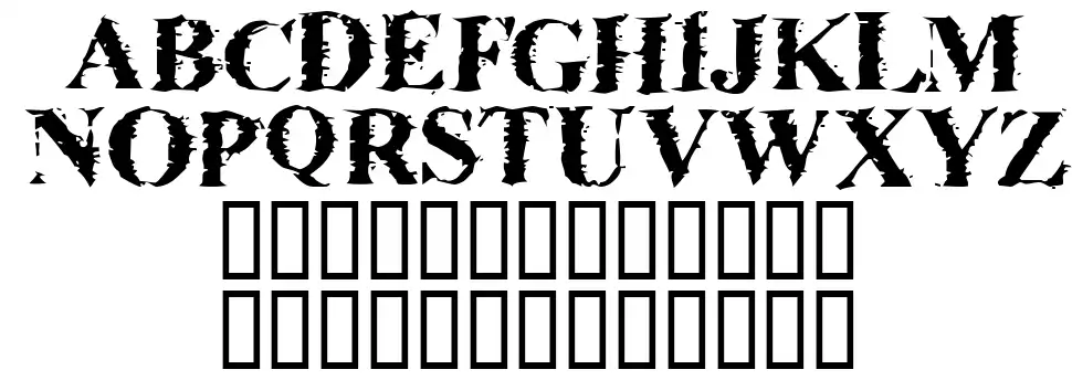 Brackish フォント