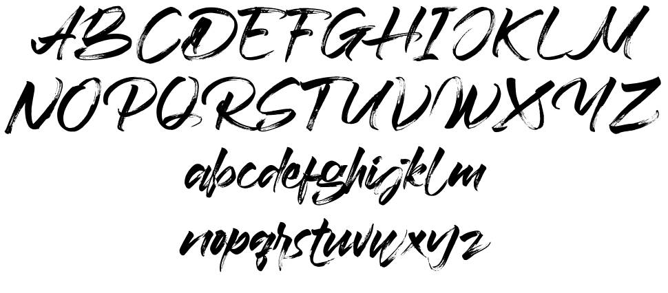 Braga schriftart vorschau