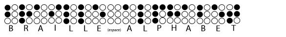 Braille Alphabet písmo