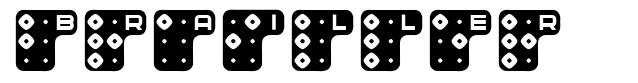 Brailler 字形