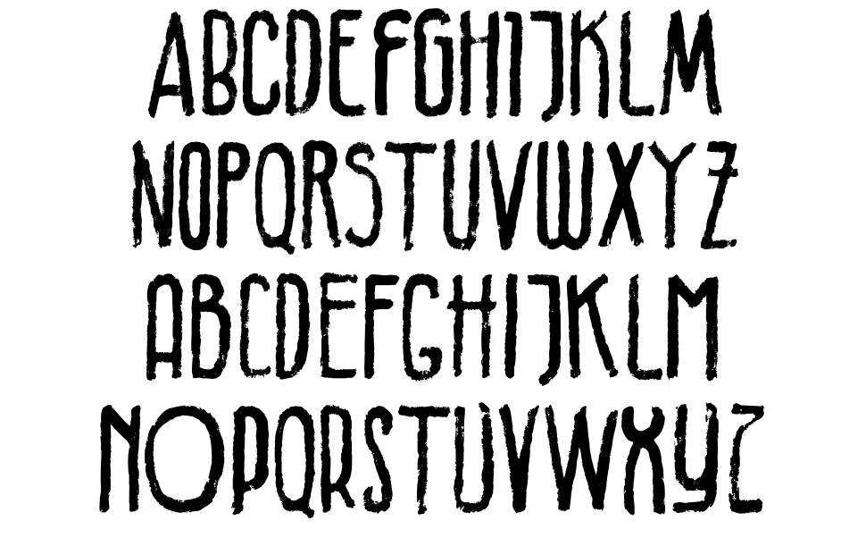 Braleno 字形 标本