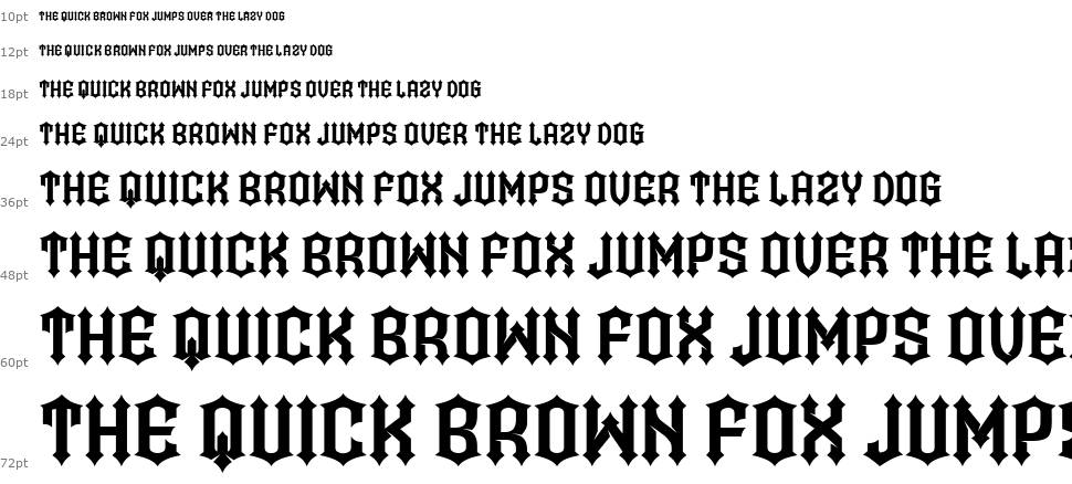 Bramble Princess font Şelale