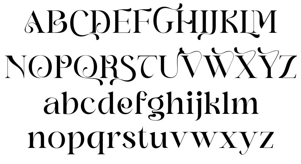 Branding Aliskaje font specimens