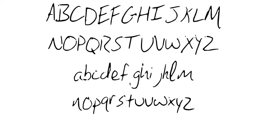 Brandons Handwriting font by Brandon Sweeney | FontRiver