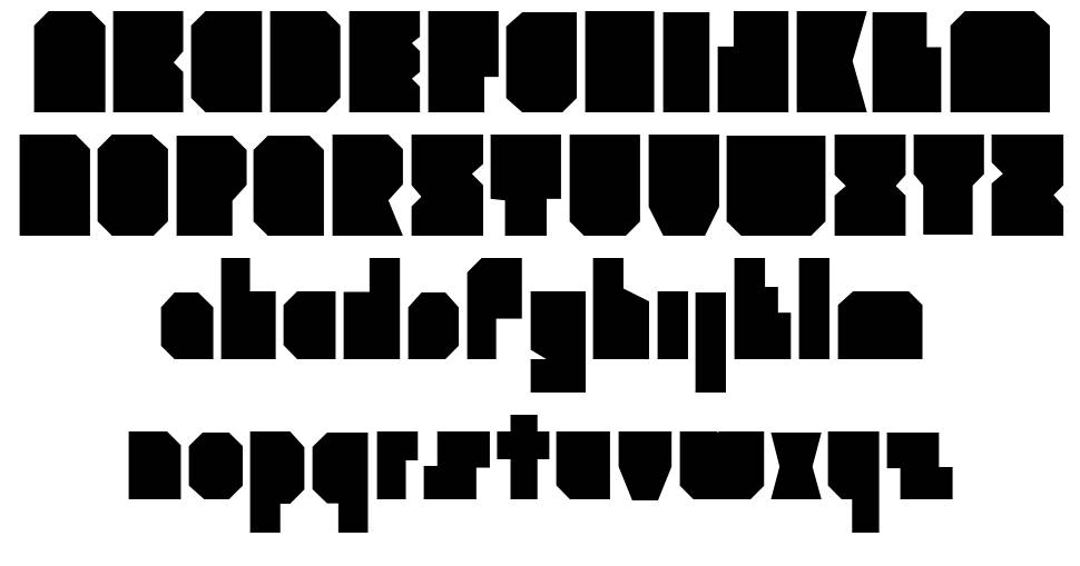 Branko Kockica font specimens