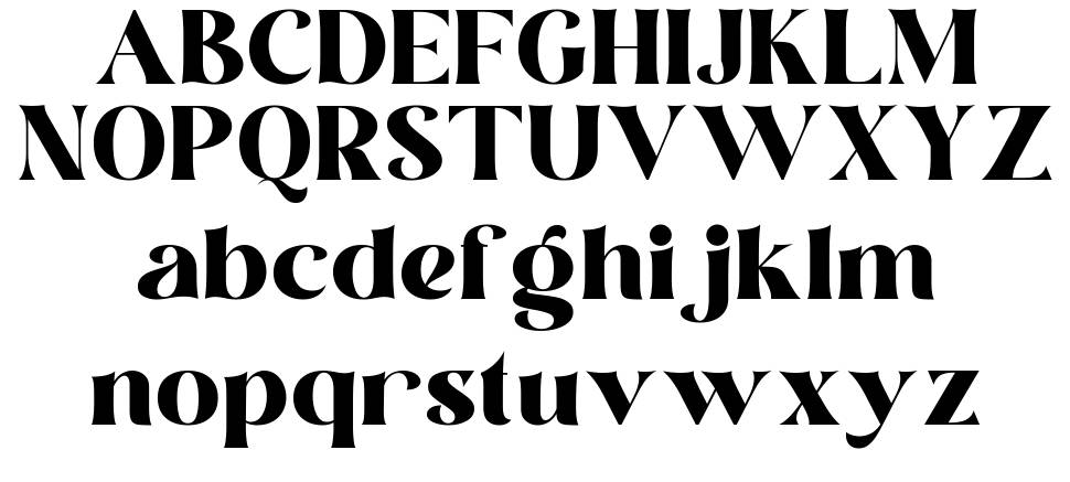 Brastika font specimens