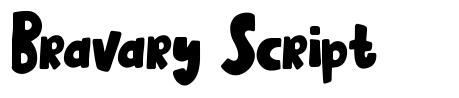 Bravary Script font