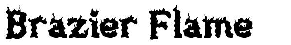 Brazier Flame font