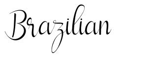 Brazilian font