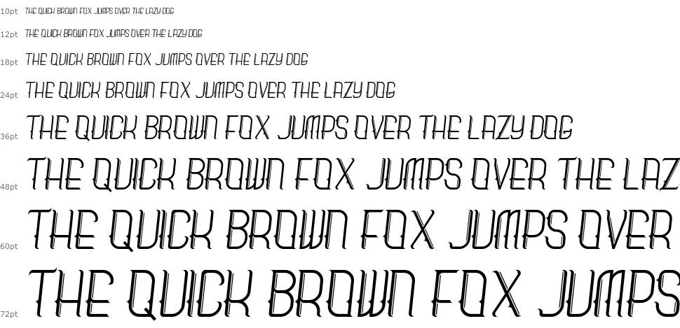 Breadly font Waterfall