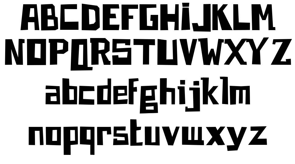 Brecht font specimens