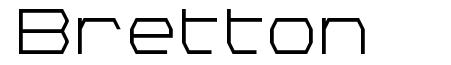 Bretton 字形