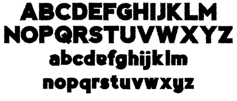Brewok 字形 标本