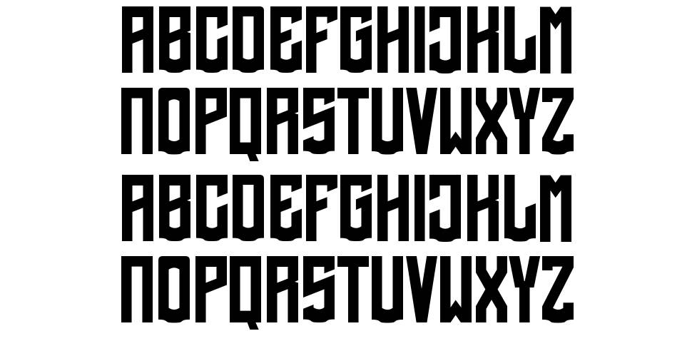 Brewox font specimens