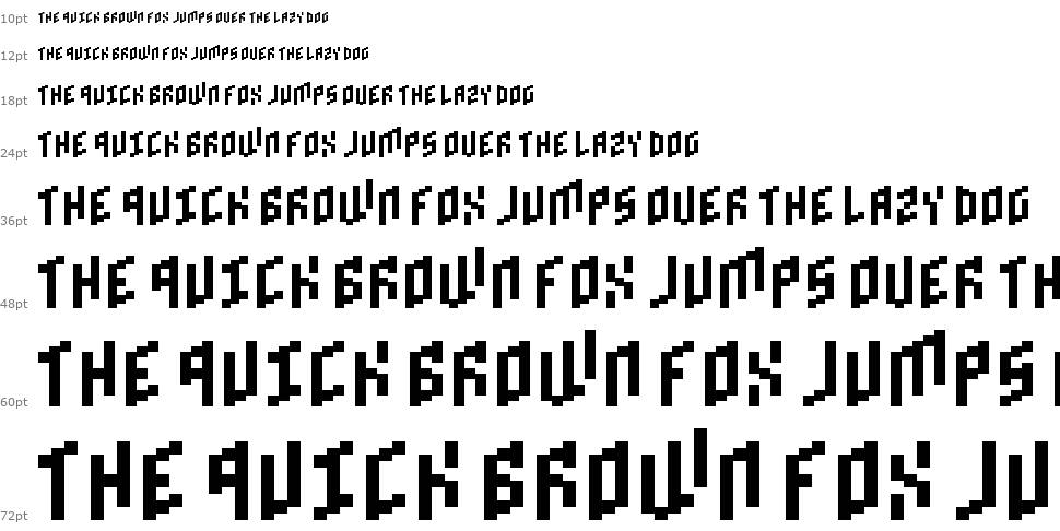 Brick Bold font Waterfall