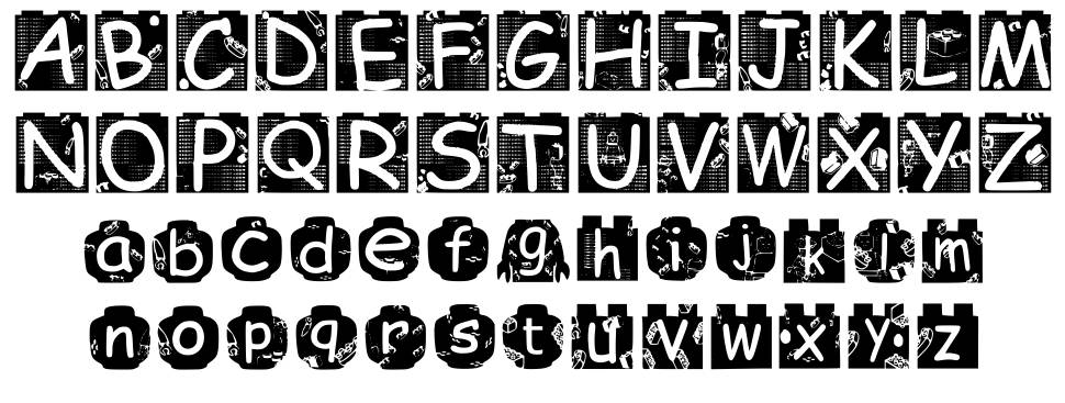 Brickyol font specimens
