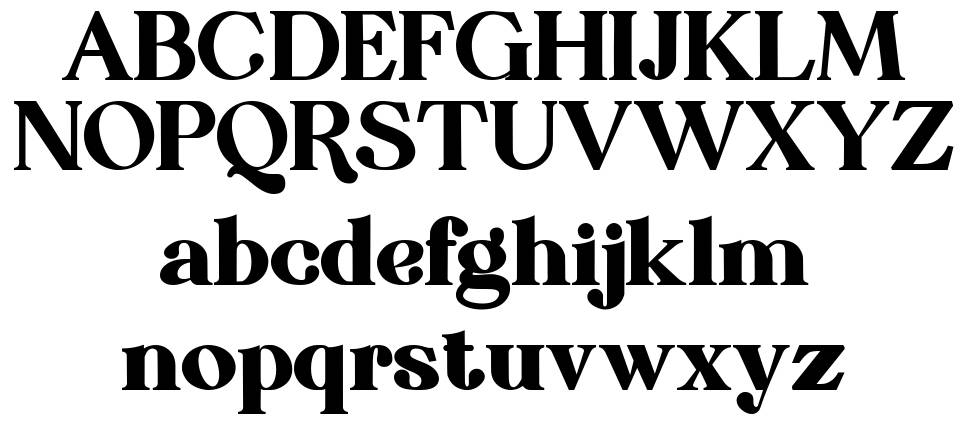 Brief River font specimens