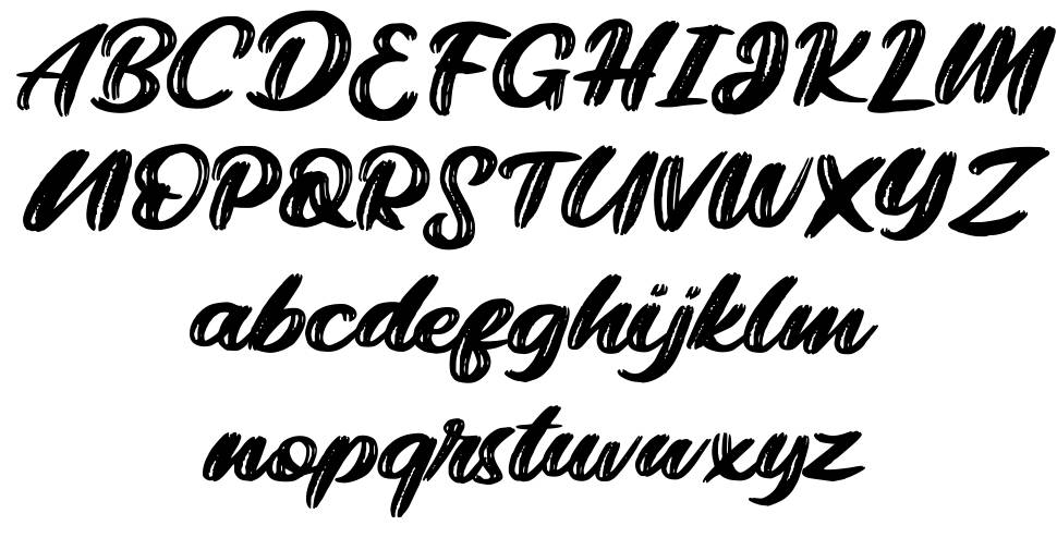 Bright font by Vunira Design | FontRiver