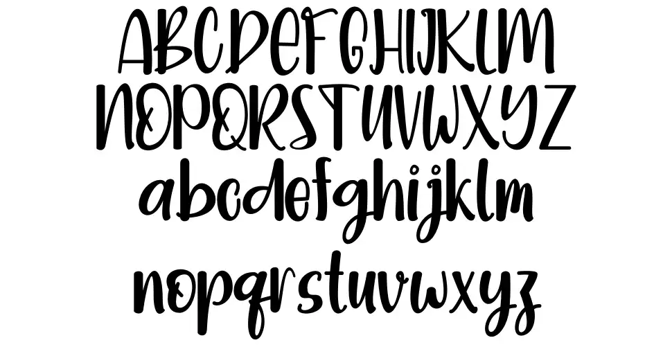 Bright Dreamfont specimens