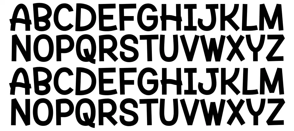 Bright Fridayfont specimens