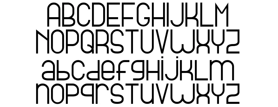 Bright Line 7font specimens
