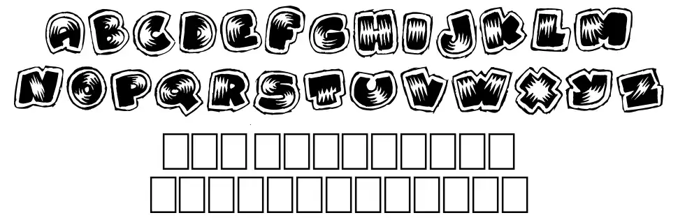Brightoonfont specimens