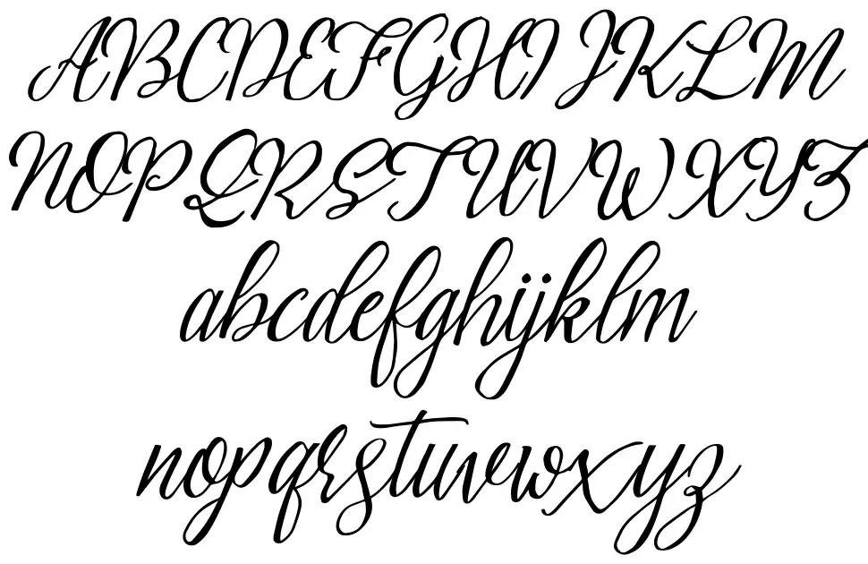 Brightside Typeface font by QueenType FontRiver